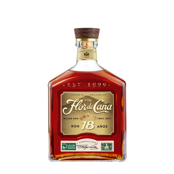 FLOR DE CAÑA 18 ANOS